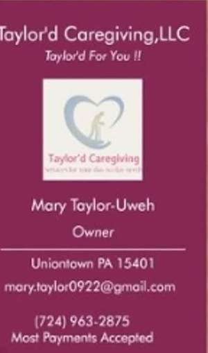 Taylor’d Caregiving, LLC